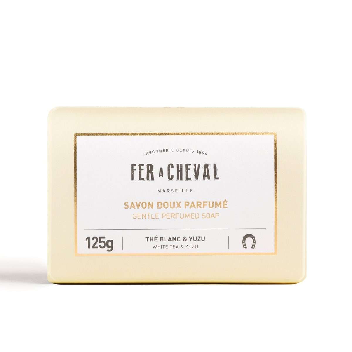 Mildly Scented Soap Bar, White Tea and Yuzu (SKU 022302), 4.4 oz / 125 g