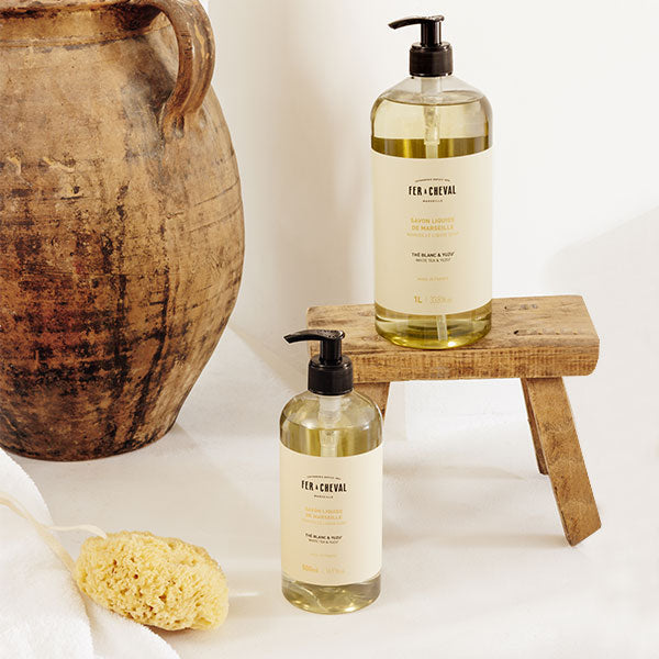 Marseille Liquid Soap White Tea & Yuzu 33.8 fl oz