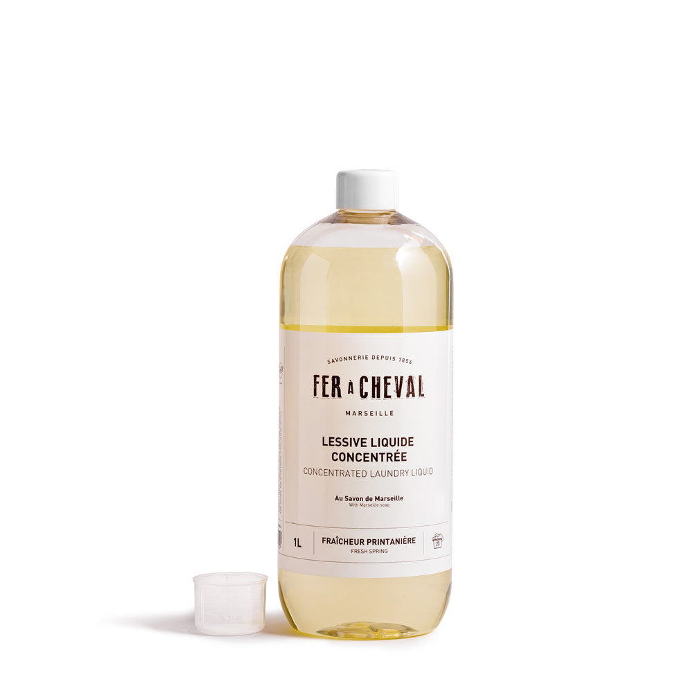 Lessive Liquide Concentrée 1L - Ambiance2 - Savonnerie Fer à Cheval