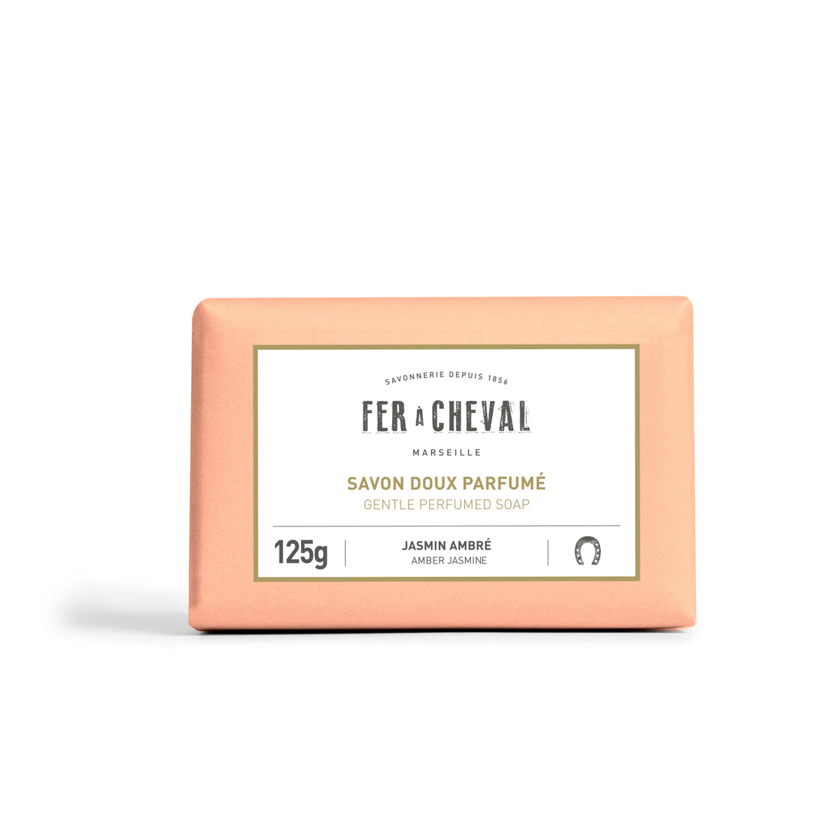 Mildly Scented Soap Bar, Amber Jasmine (SKU 022305), 4.4 oz / 125 g