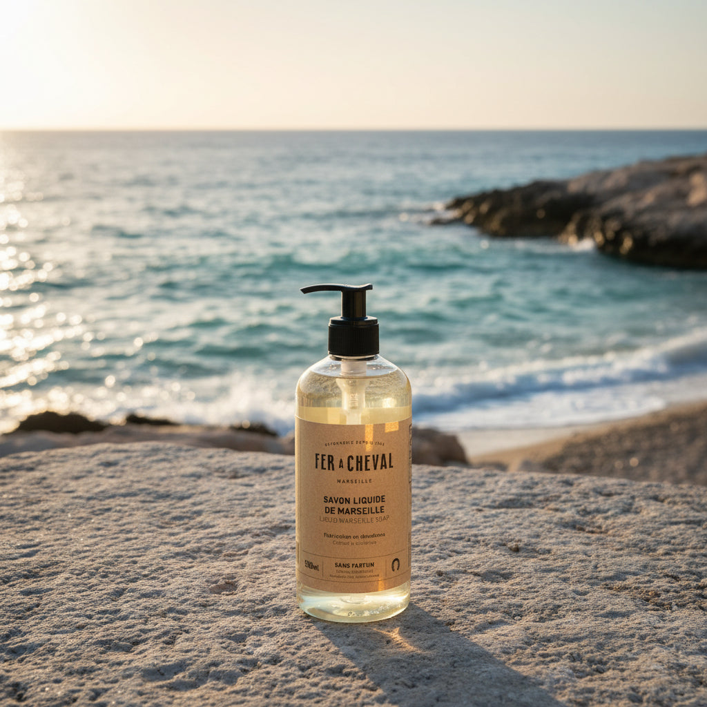 Fragrance-Free Marseille Liquid Soap (SKU 025227), 16.9 fl oz / 500 ml