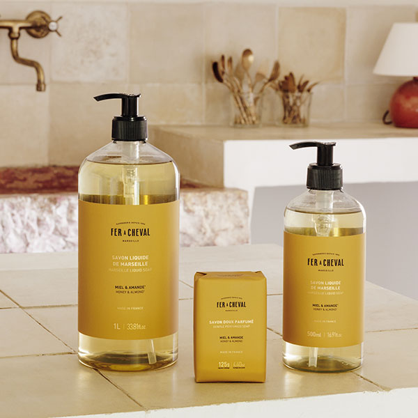 Scented Gentle Soap Honey & Almond 4.4 oz