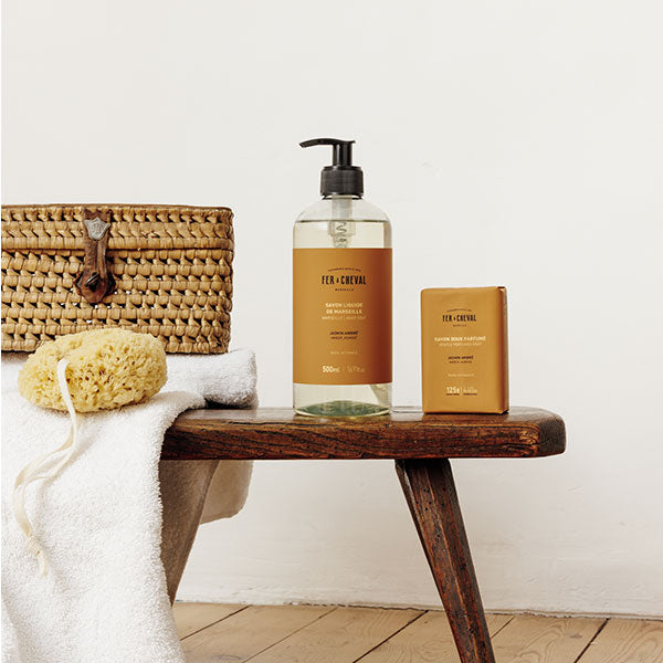 Scented Gentle Soap Amber Jasmine 4.4 oz