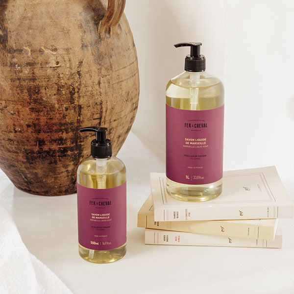 Marseille Liquid Soap Fig Leaves 33.8 fl oz