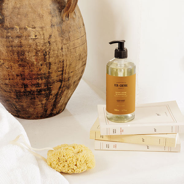 Marseille Liquid Soap Amber Jasmine 16.9 fl oz