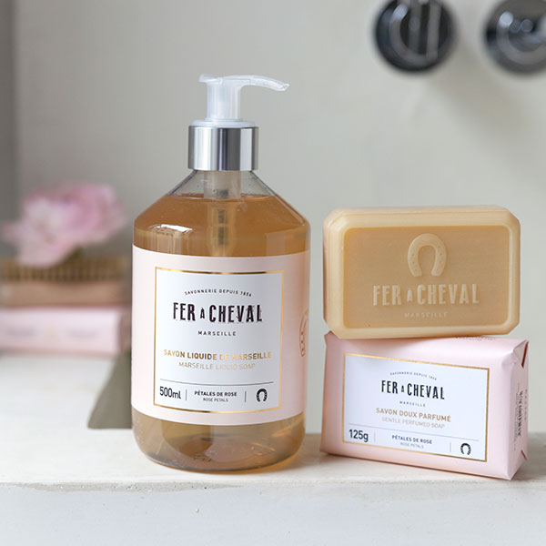 Marseille Liquid Soap Rose Petals 33.8 fl oz