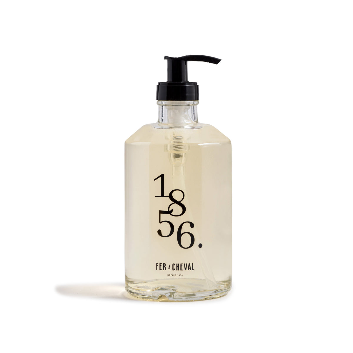 1856 Collection Honey & Almond Marseille Liquid Soap - screen printed glass bottle