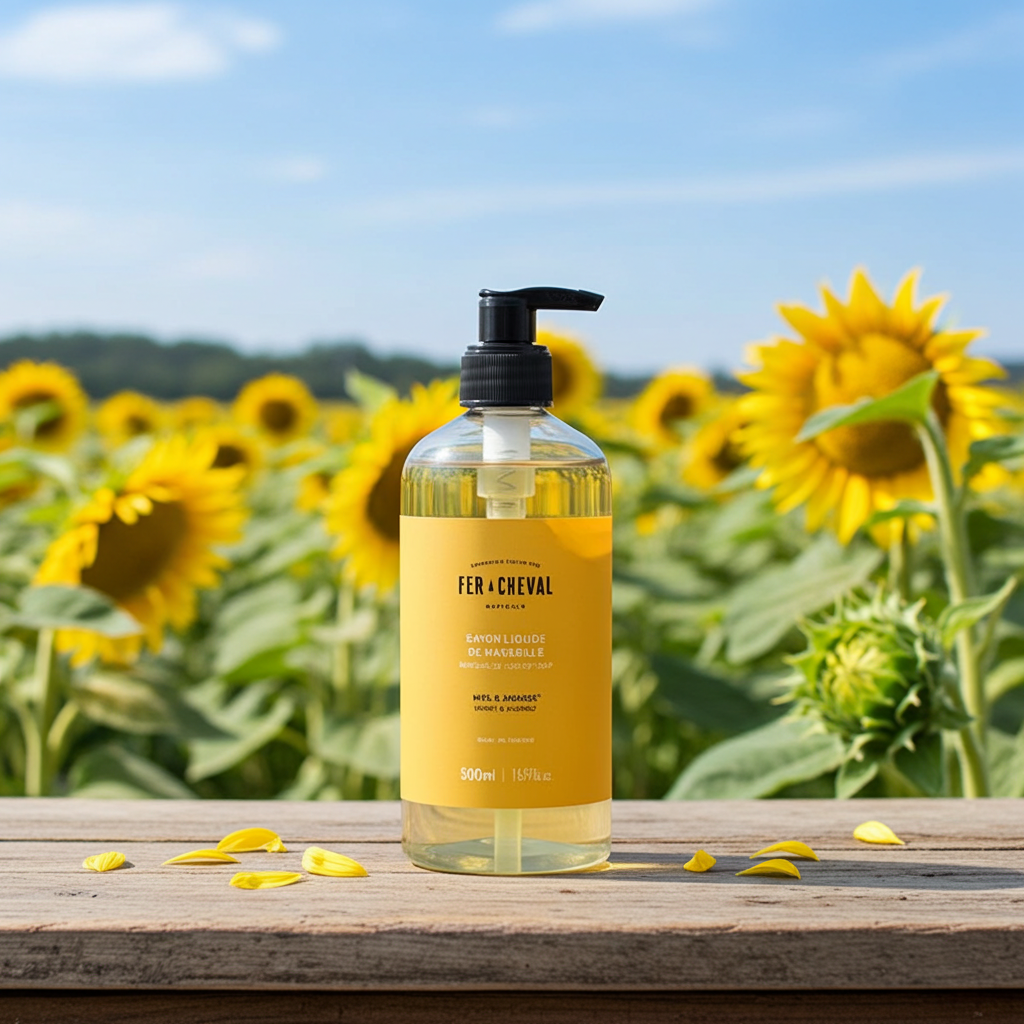 Marseille Liquid Soap Honey & Almond 16.9 fl oz / 500 ml