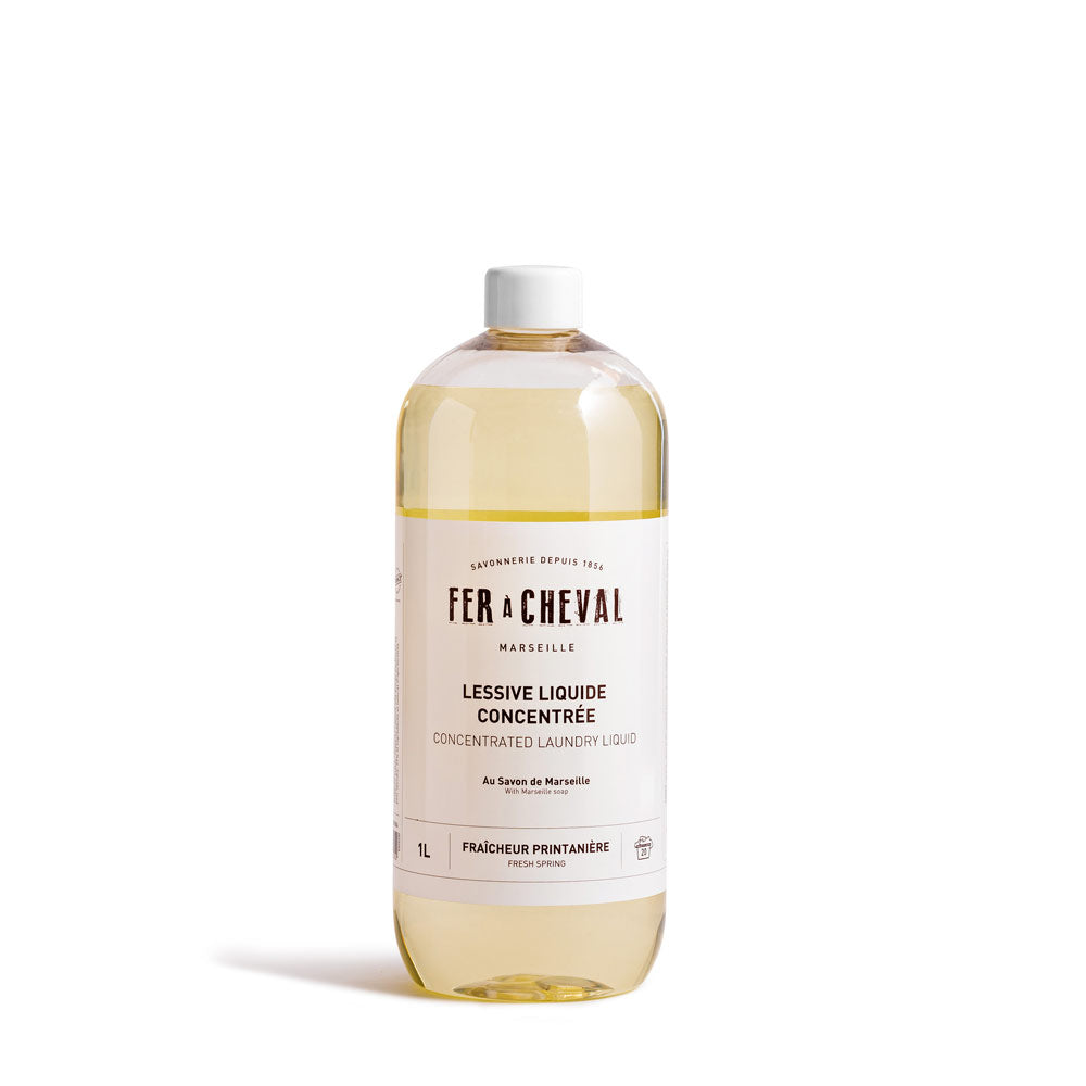 Lessive Liquide Concentrée 1L - Ambiance3 - Savonnerie Fer à Cheval