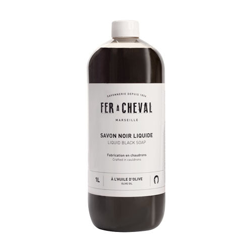 Liquid Black Soap (SKU 025233), 33.8 fl oz / 1 L